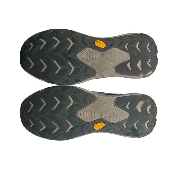 HOKA TRANSPORT GRAY ATHLETIC SNEAKERS WITH QUICK LACE SYSTEM SIZE 14D - Picture 4 of 5